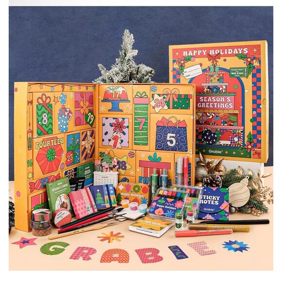 Grabie 2025 Limited Edition Christmas Advent Calendar Mystery Box  24 PCs - Picture 3 of 14